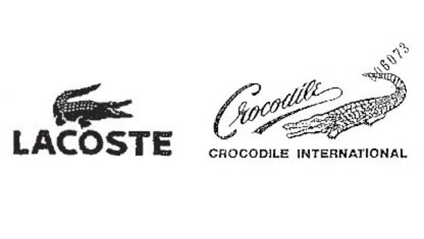 brand with a crocodile logo