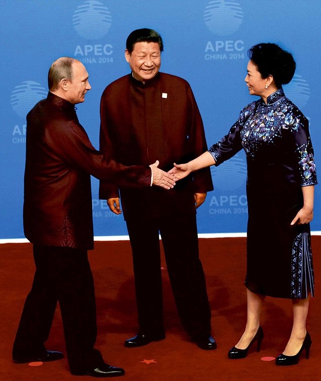 Xi and wife