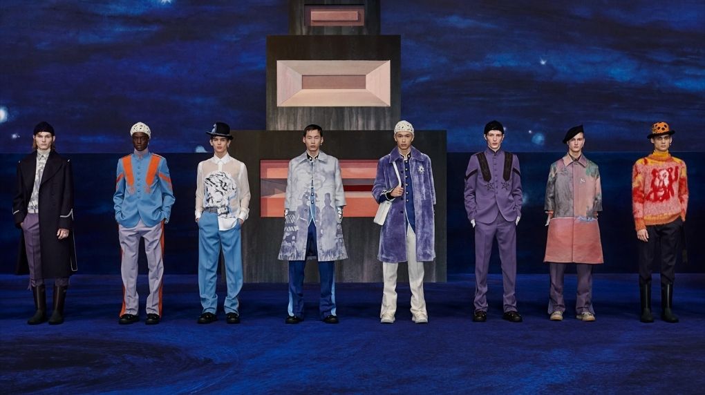 Chinese men's fashion show Dior 2021