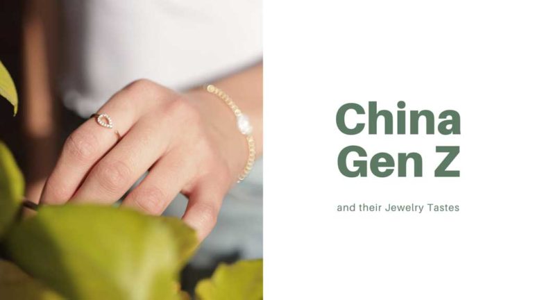 Chinese Gen Z Tastes in Jewellery are Evolving, Noble metals see a Rise in Popularity