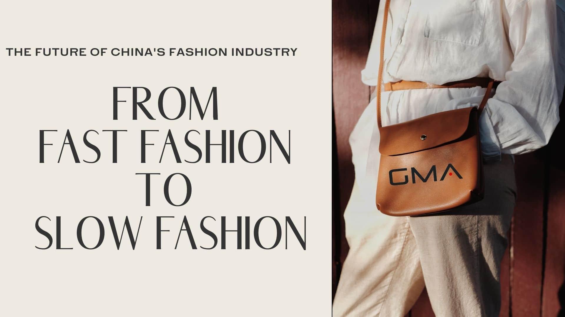 The Future of China's Fashion Industry: From Fast Fashion to Slow Fashion
